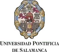 Logo Vertical con Escudo de la Universidad Pontificia de Salamanca